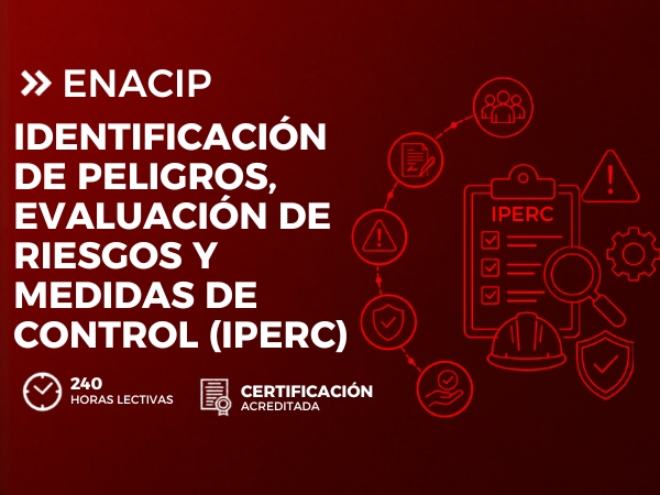 DIPLOMADO EN IDENTIFICACIÓN DE PELIGROS, EVALUACIÓN DE RIESGOS Y MEDIDAS DE CONTROL (IPERC)