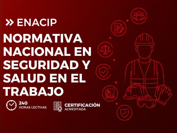 DIPLOMADO EN NORMATIVA NACIONAL EN SEGURIDAD Y SALUD EN EL TRABAJO